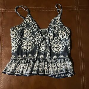 Fit and flare tank top